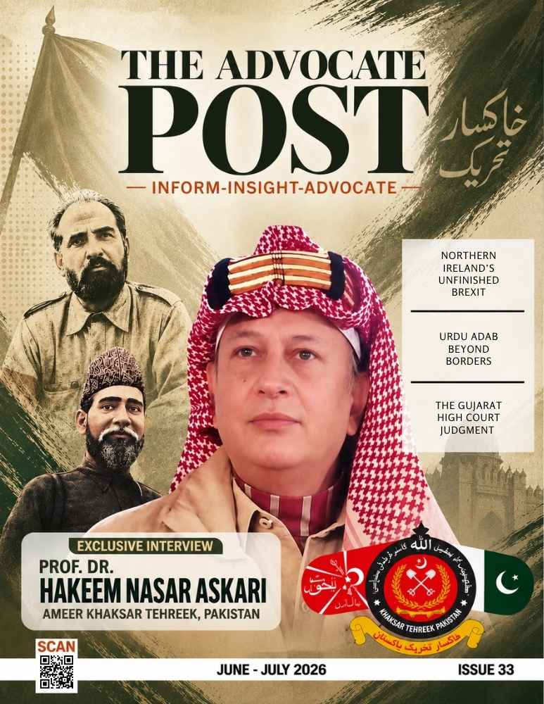 The Advocate Post Issue 33 JUNE - JULY 2026 Cover Page
