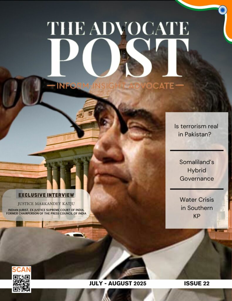 The Advocate Post Issue: 22 July - August 2025