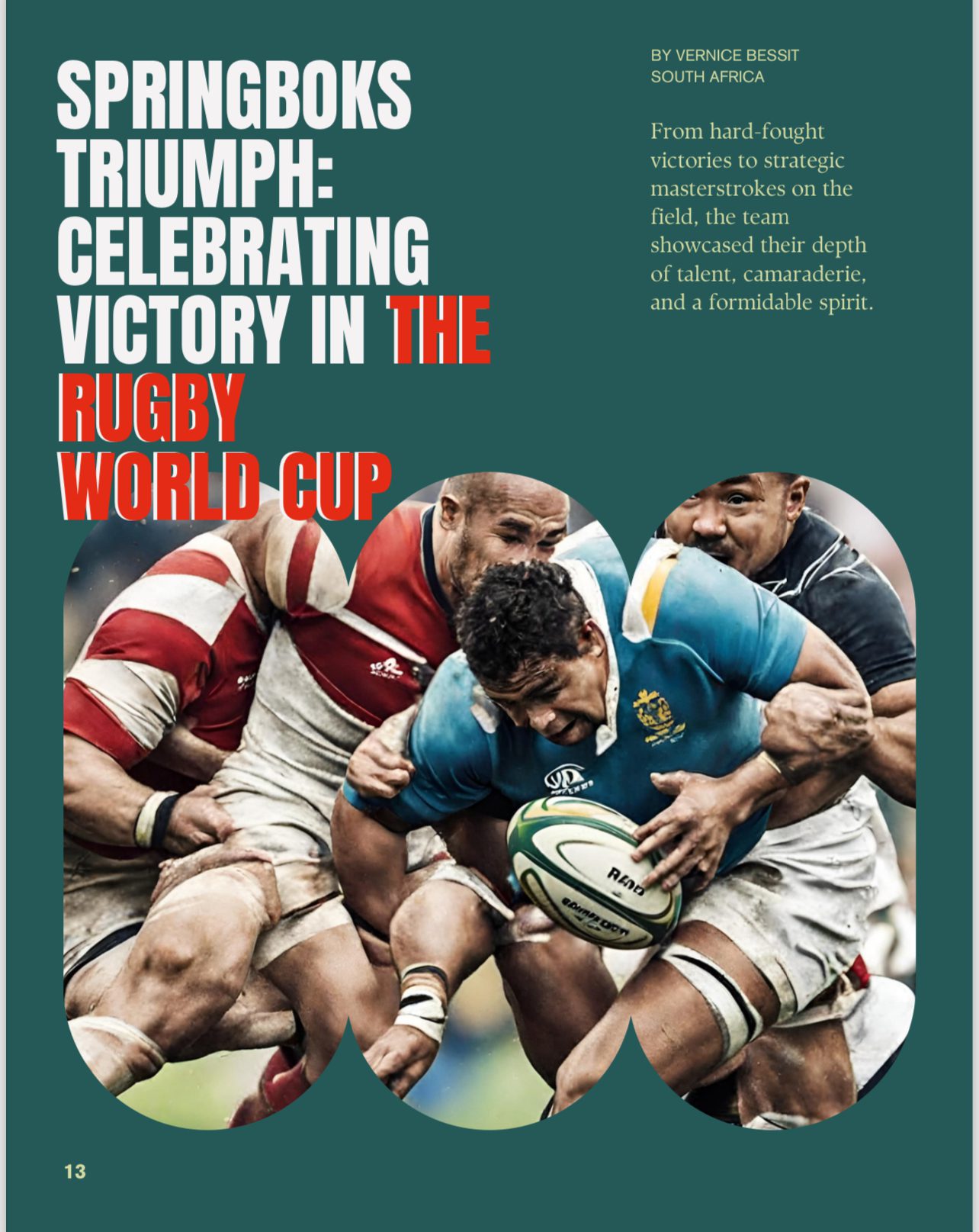 Read more about the article SPRINGBOKS TRIUMPH: CELEBRATING VICTORY IN THE RUGBY WORLD CUP