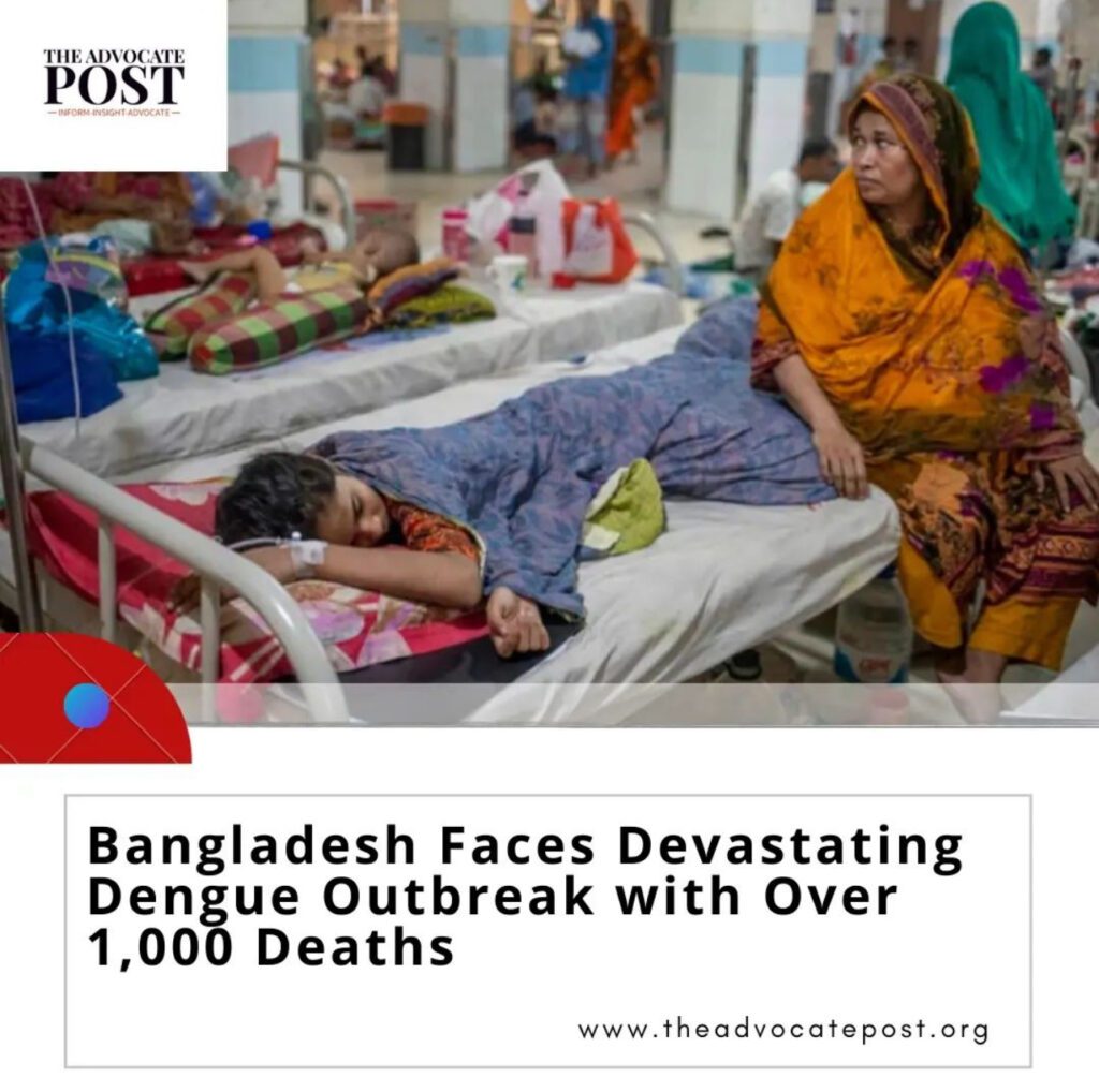 Bangladesh Faces Devastating Dengue Outbreak with Over 1,000 Deaths ...