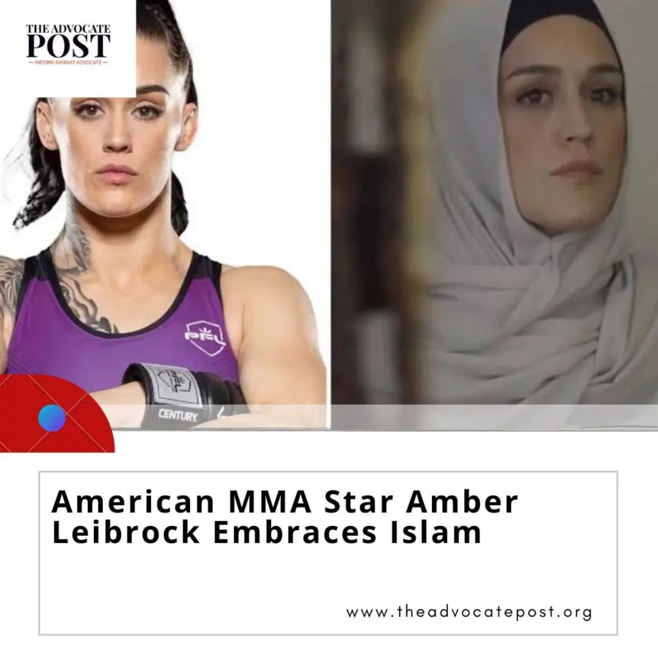 Read more about the article American MMA Star Amber Leibrock Embraces Islam