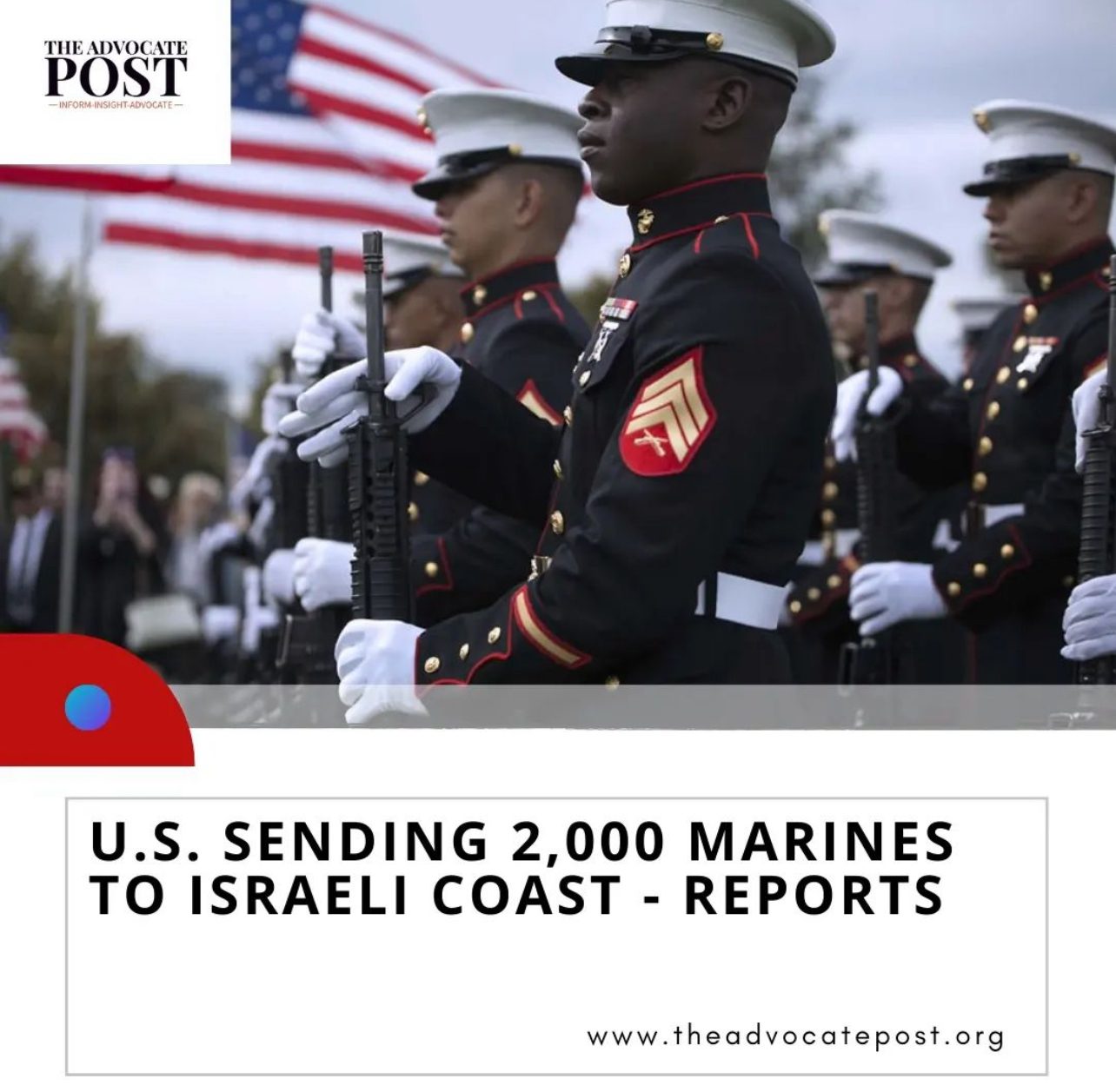 Read more about the article U.S. SENDING 2,000 MARINES TO ISRAELI COAST – REPORTS