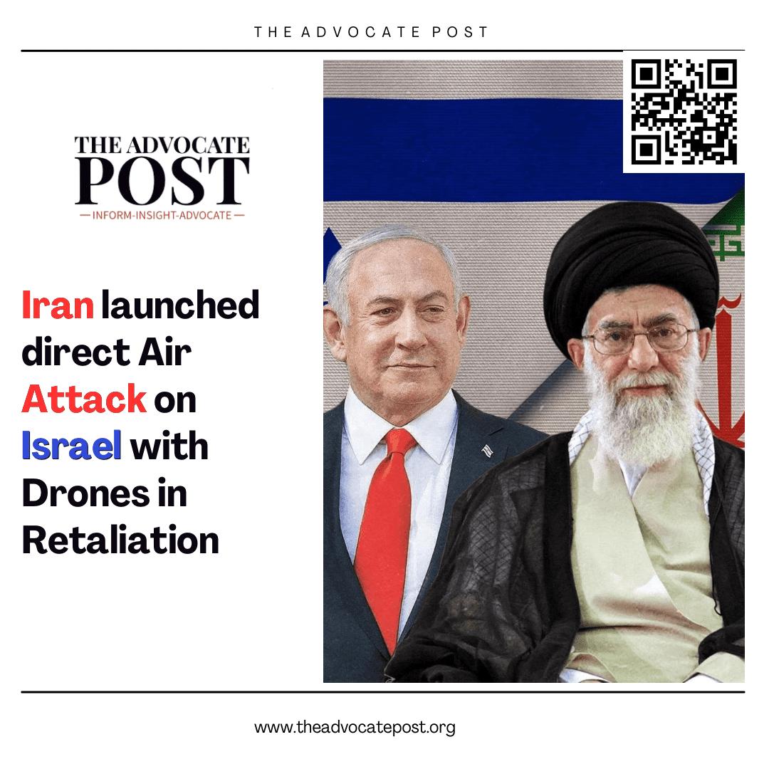 Read more about the article Iran launched direct Air Attack on Israel with Drones in Retaliation