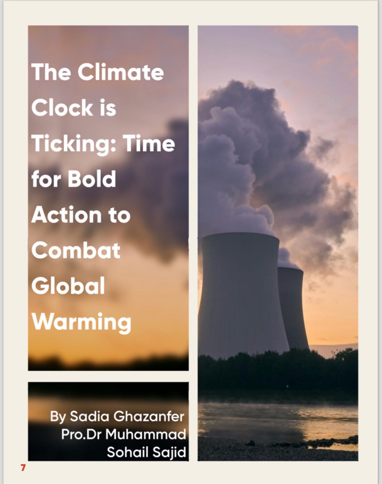 Read more about the article The Climate Clock is Ticking: Time for Bold Action to Combat Global Warming