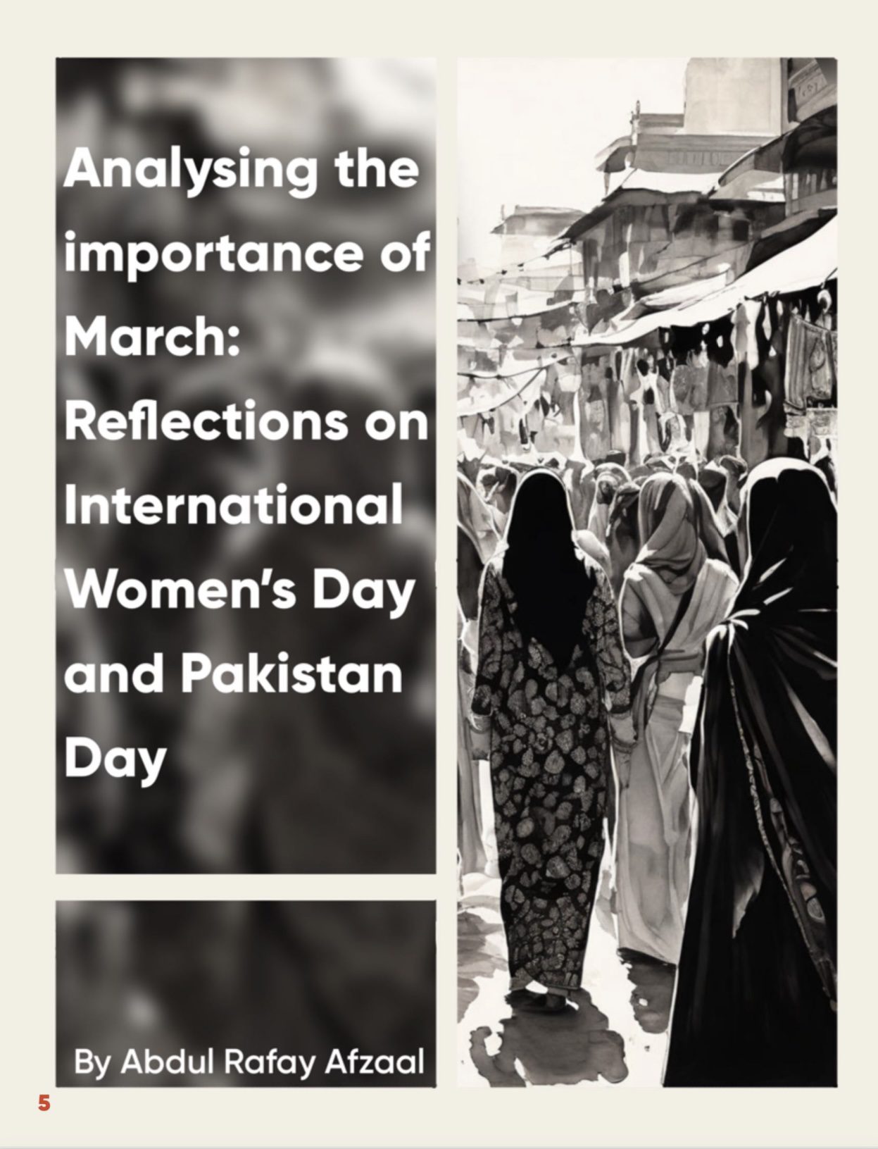 Read more about the article Analysing the importance of March: Reflections on International Women’s Day and Pakistan Day