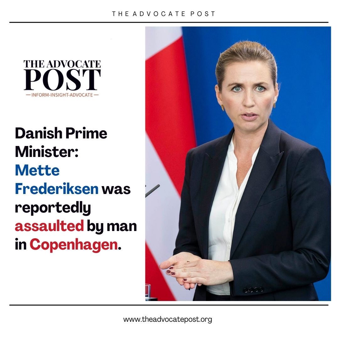 Read more about the article Danish Prime Minister: Mette Frederiksen was reportedly assaulted by man in Copenhagen