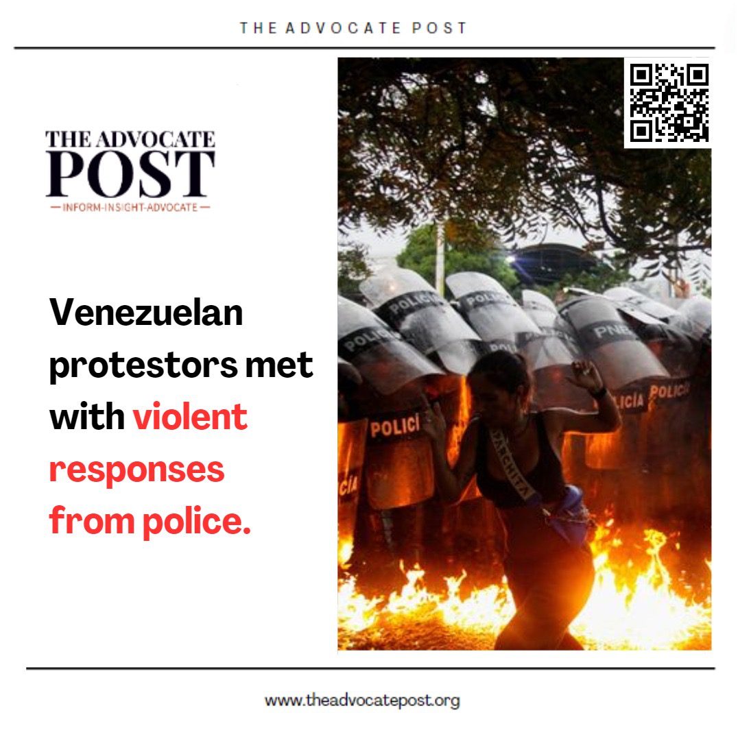 Read more about the article Venezuelan protestors met with violent response from police