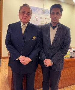 Abdul Rafay Afzal Meets Former Foreign Minister Khurshid Mehmood Kasuri for Insightful Discussion