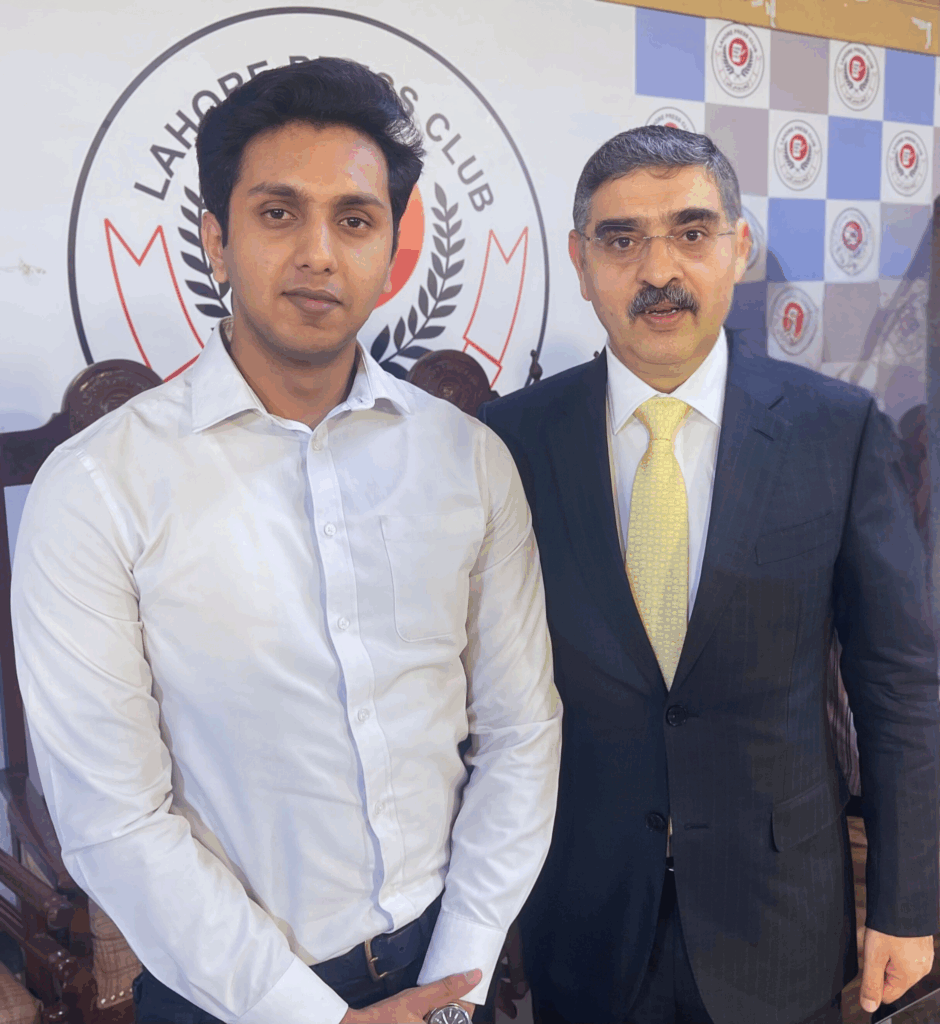 Abdul Rafay Afzal Meets Former Caretaker PM Anwaar-ul-Haq Kakar During ...