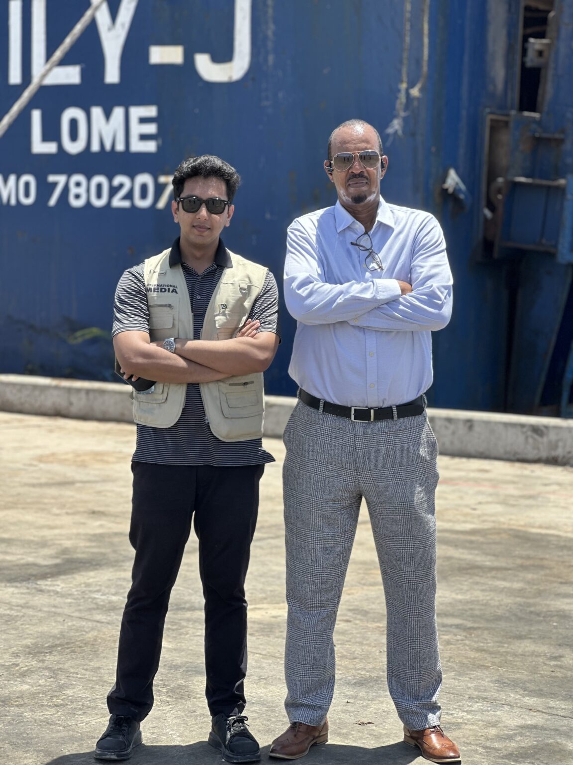 Abdul Rafa Abdul Rafay Afzal Meets Somaliland Port Authority DG, Tours Berbera ...