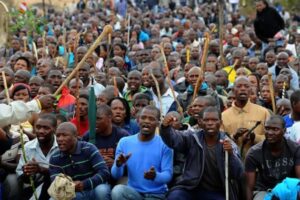 Protest in South Africa