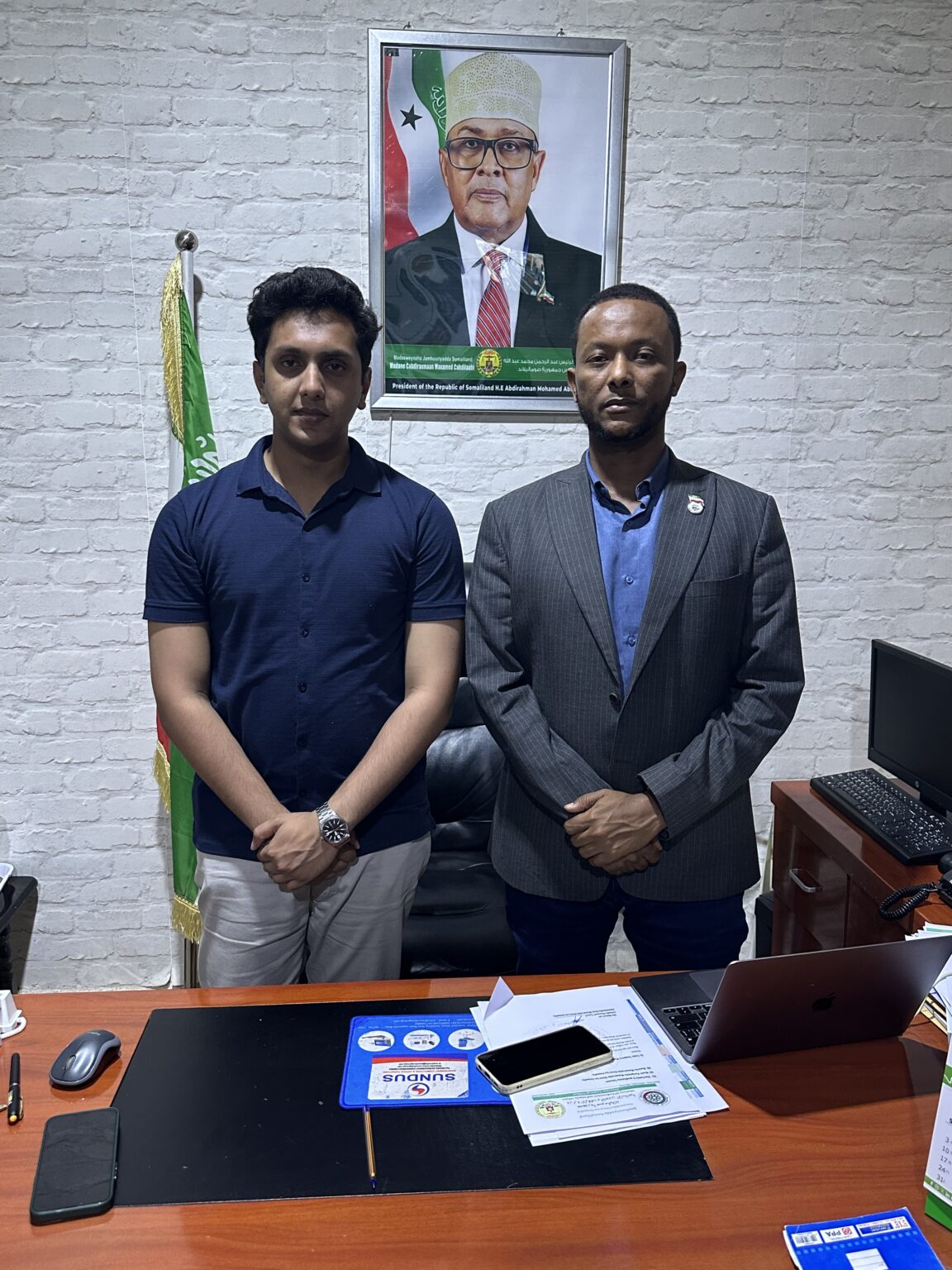 Abdul Rafay Afzal Discusses Religious Harmony with Somaliland’s DG of ...