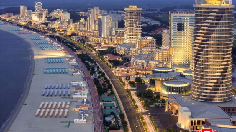North Korea beach resort