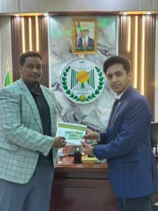 Pakistani Policy Expert Abdul Rafay Afzal Meets Deputy Governor of Bank of Somaliland