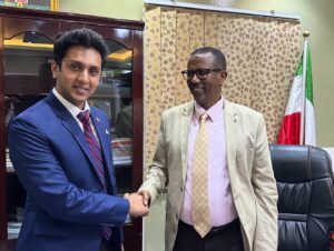 Abdul Rafay Afzal Meets Somaliland Minister of Livestock, Fisheries and Rural Development to Discuss Rural Development and Regional Cooperation