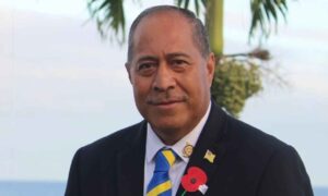 Niue Prime Minister Dalton Tagelagi