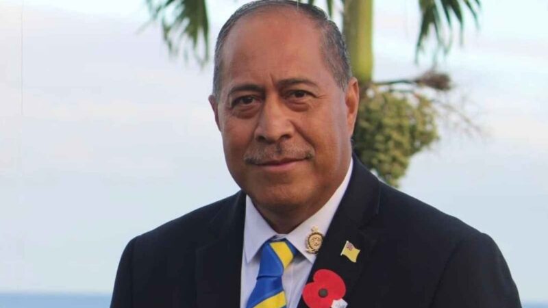 Niue Prime Minister Dalton Tagelagi