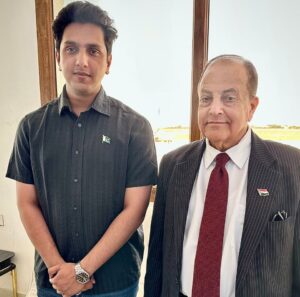 Abdul Rafay Afzal Meets Dr. Saleh Mohsen Al-Hajj of Yemen’s Southern Transitional Council