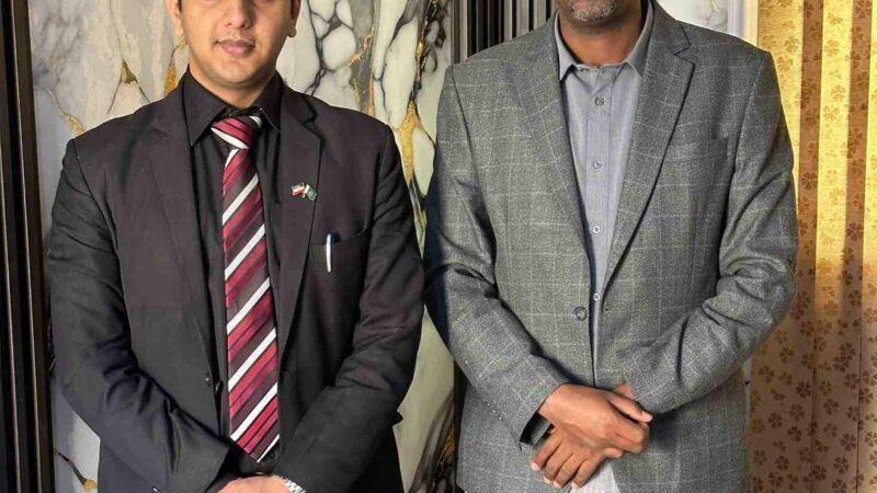 Abdul Rafay Afzal meeting DED CSI Somaliland