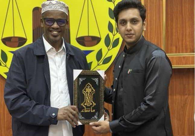Abdul Rafay Afzal met Minister of Religion and Endowment Sh. Abdilahi Dahir Jama Somaliland