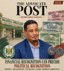 Exclusive Interview of Hamse Abdirahman Khaire, Deputy Governor Bank of Somaliland by Abdul Rafay Afzal