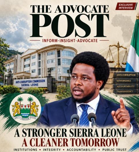 Exclusive Interview Commissioner of Anti Corruption Commission of Sierra Leone